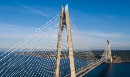 Third Bosphorus Bridge, the world's widest bridge between Europe and ...